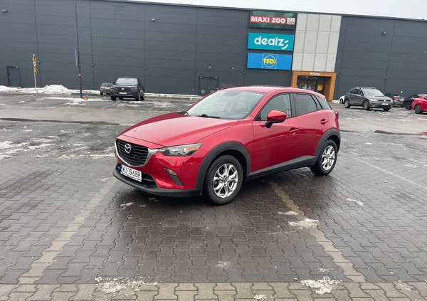 Mazda CX-3 cena 65000 przebieg: 158200, rok produkcji 2015 z Zamość małe 106